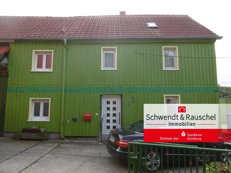  - Haus kaufen in Rabenau - 1-FH mit Nebengebäude in Rabenau-Allertshausen