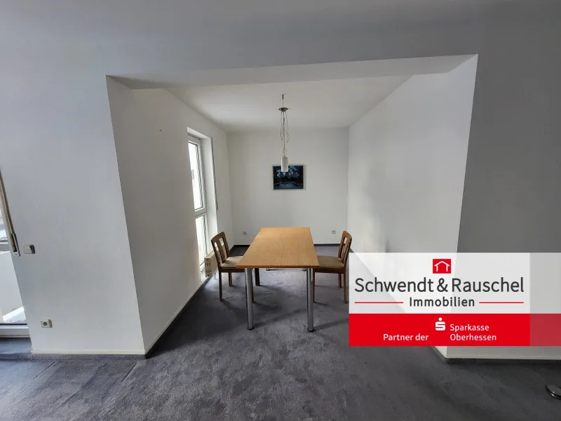 Essbereich - Wohnung kaufen in Bad Nauheim - 3-Zi.-Dachgeschosswohnung in Bad Nauheim am Hochwald