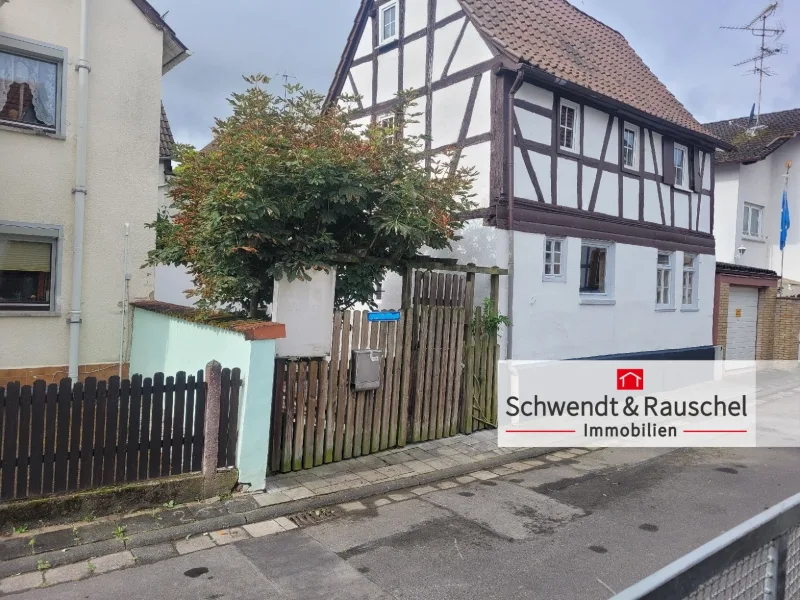  - Haus kaufen in Hammersbach - Mein Platz zum Wohnen! Fachwerkhaus in Hammersbach-Marköbel