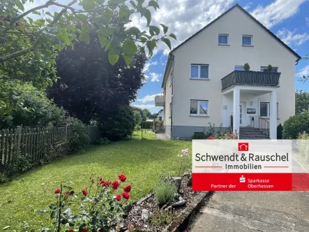 Frontansicht - Haus kaufen in Altenstadt - Schönes Zweifamilienhaus in Altenstadt-Lindheim