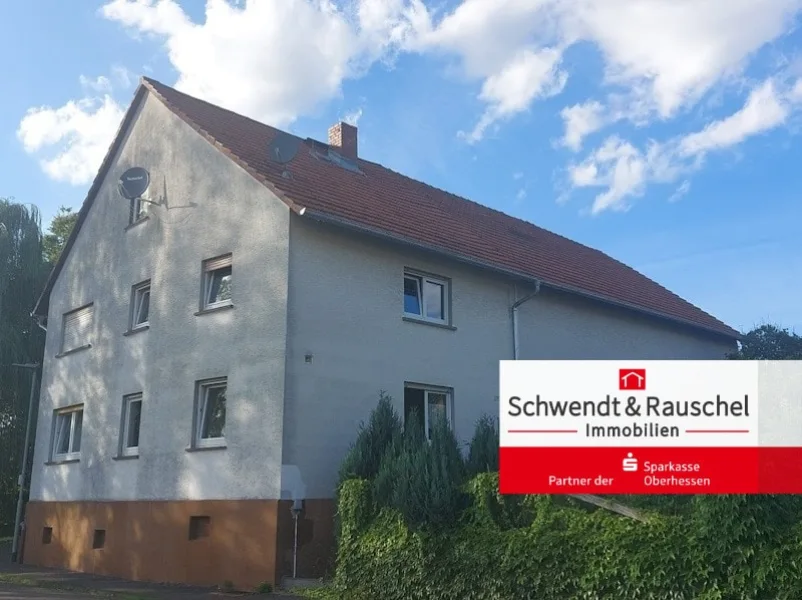  - Haus kaufen in Mücke - EFH mit Scheune in Mücke OT Groß-Eichen