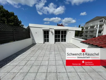 Große Terrasse - Wohnung mieten in Friedberg - Schöne 3-Zimmer-Mietwohnung in Friedberg