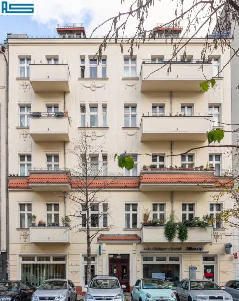 Fassade - Wohnung kaufen in Berlin - Vermietete Zweizimmerwohnung im Friedrichshain