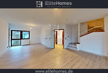 Titel-Wohnberich-Treppe - Wohnung kaufen in Erftstadt / Liblar - Lassen Sie sich überraschen - großzügige Maisonettenwohnung in Liblar