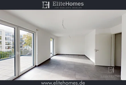 Wohnbereich - Wohnung mieten in Köln / Sürth - Attraktive Dachgeschosswohnung mit großer Dachterrasse!!!