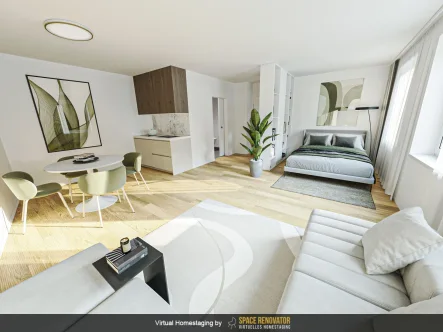 Visualisierung - Wohnung kaufen in Münster - Ideal für Stadtliebhaber - Modernes Cityapartment  mitten in Münster