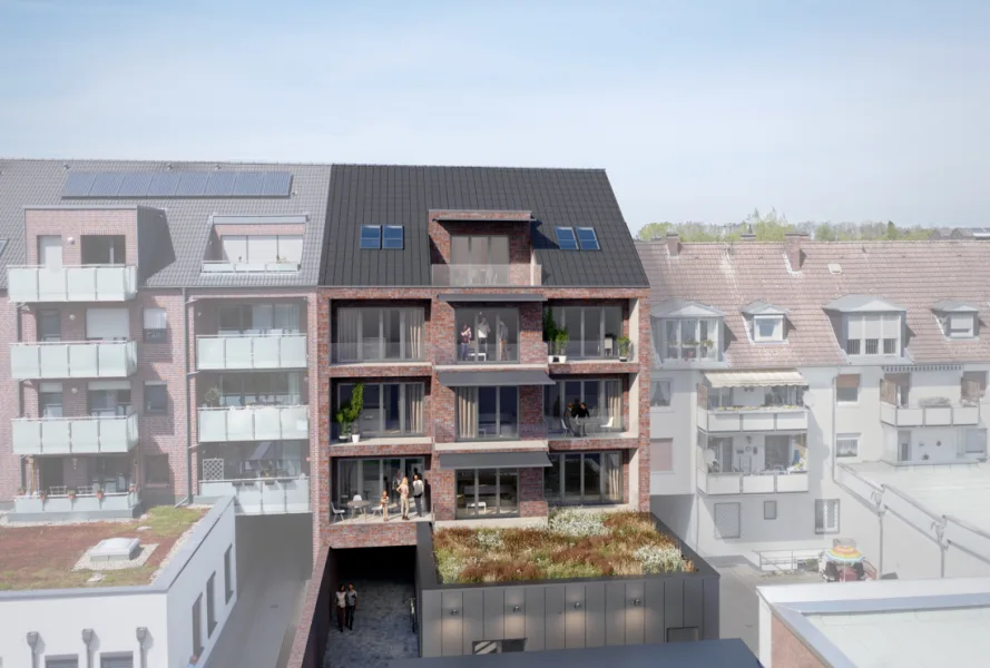  - Wohnung kaufen in Münster - Sonnenbalkon inklusive! Neubau-Eigentumswohnung in Hiltrup