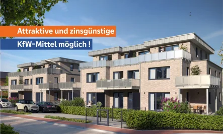  - Wohnung kaufen in Westerkappeln - AN ALLES GEDACHT!Neubauwohnung in Siedlungslage von Westerkappeln