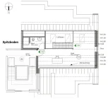 Grundriss Wohnung 11 - Spitzboden