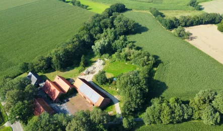  - Haus kaufen in Hopsten - Flexibilität und Natur pur!Resthof in Hopsten-Schale (optional 2,4 ha Ackerland zusätzlich möglich)