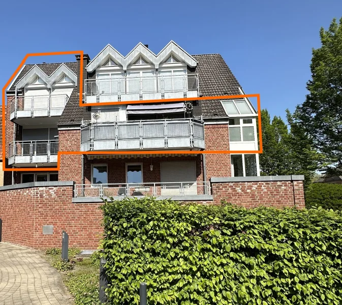  - Wohnung kaufen in Rheine - *Tolle Maisonette-Eigentumswohnung*mit drei Balkone in zentraler Innenstadtlage, Rheine l.d. Ems
