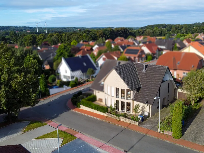  - Haus kaufen in Westerkappeln - Wertig, wandelbar, familienfreundlich!*Junge Doppelhaushälfte in Westerkappeln-Velpe*