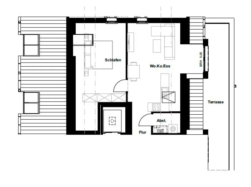 Wohnung 8 Dachgeschoss