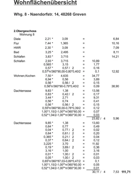 Wohnflächenübersicht_Whg. 8