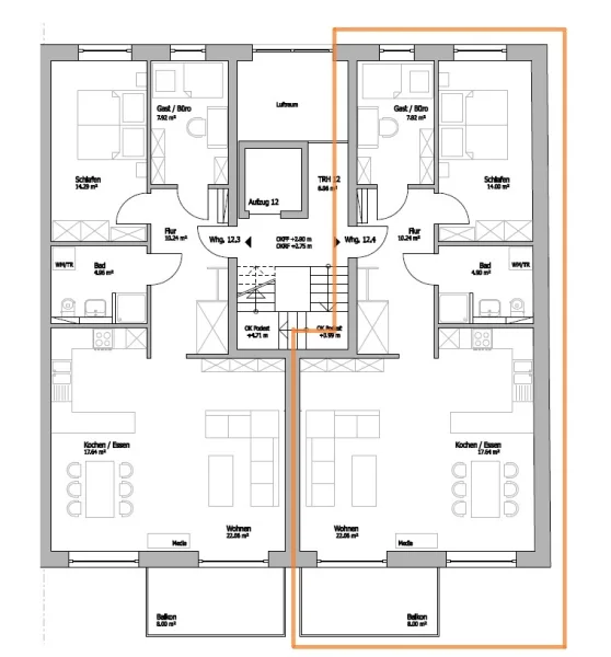 Wohnung 12.4