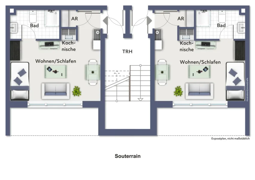 Grundriss nicht maßstabsgerecht