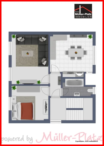 Grundriss 1. Obergeschoss