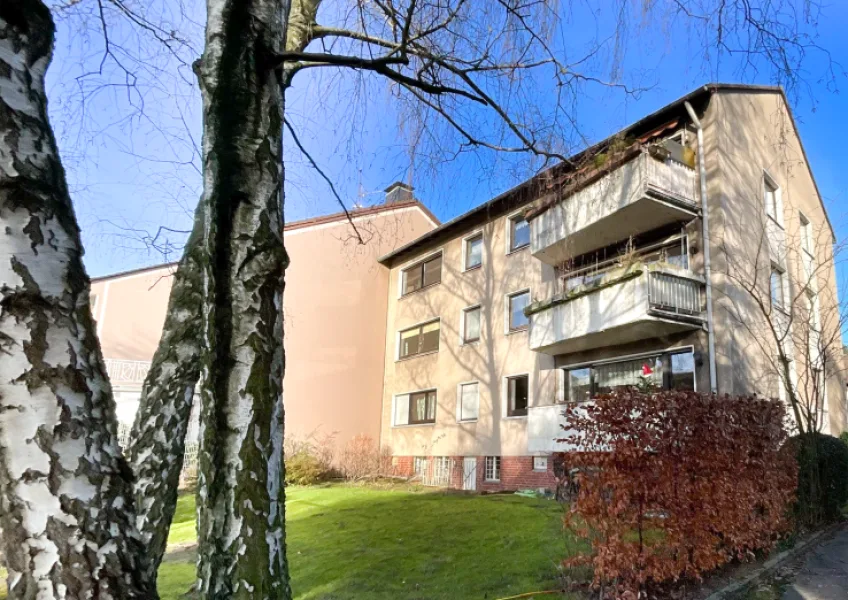 Gemeinschaftsgarten - Wohnung kaufen in Mülheim - Optimal aufgeteilte 3-Raum-Eigentumswohnung