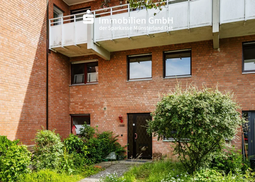 Vorderansicht - Wohnung kaufen in Münster - Sonniges Wohnen in Hiltrup! (Erbbaurecht)