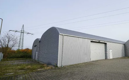 Außenansicht - Halle/Lager/Produktion mieten in Ratingen - Etwa 1.000 m² große Lager- und Produktionshallen in Ratingen-Tiefenbroich 