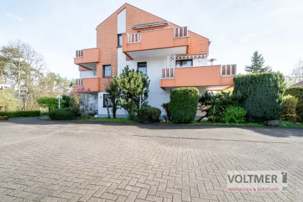 Ansicht - Wohnung kaufen in Neunkirchen/Saar - WOHNGLÜCK - lichtdurchflutete Eigentumswohnung mit zwei Balkonen und Garage in Kohlhof!