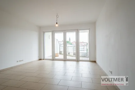 Wohn-/Esszimmer - Wohnung mieten in Neunkirchen/Saar - BLIESPROMENADE - helle Neubauwohnung mit Balkon und Tiefgaragenstellplatz in Neunkirchen-City!