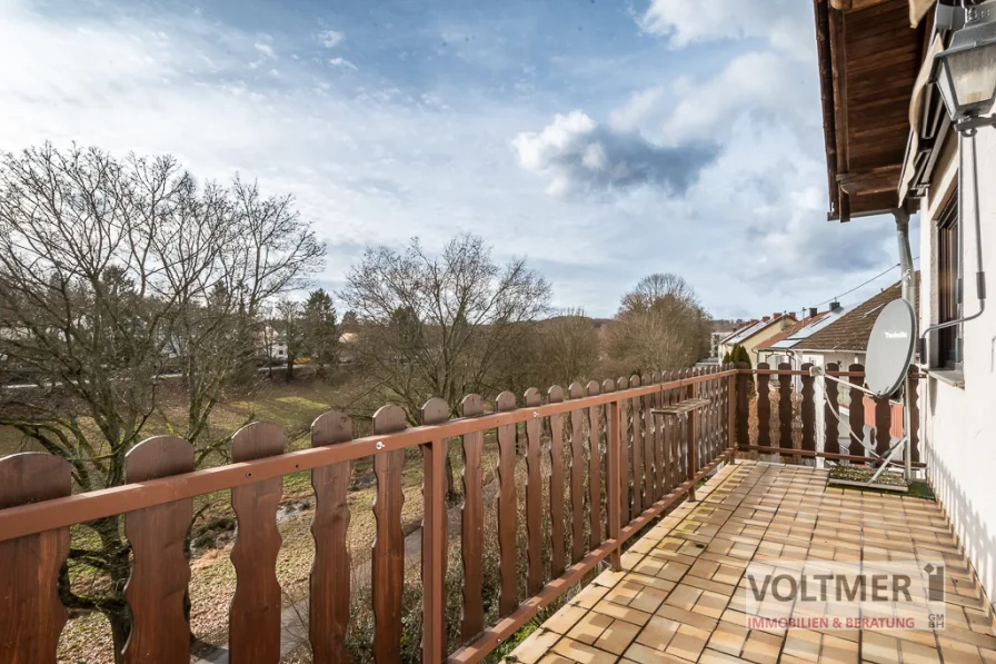 Balkon mit Ausblick