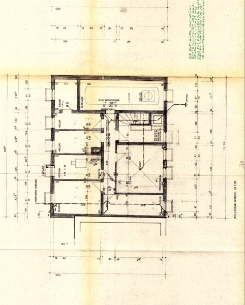 Grundriss Kellergeschoss