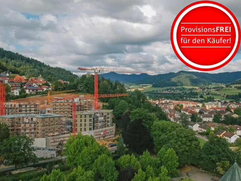 Baustelle im September 24 - Wohnung kaufen in Waldkirch - Nachhaltig Wohnen an der Sonnhalde in Waldkirch