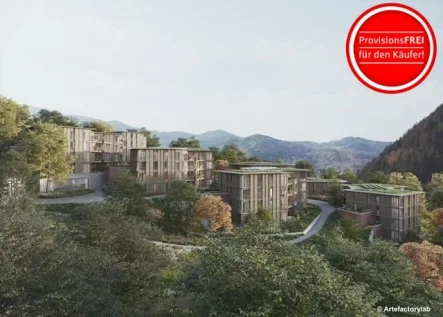Visualisierung Bauvorhaben Sonnhalde - Wohnung kaufen in Waldkirch - Dachterrasse mit schöner Aussicht in die Natur inklusive:Sonnhalde in Waldkirch