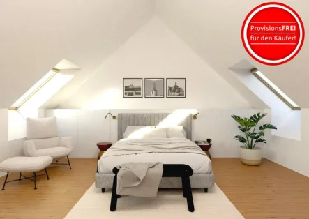 Wohnbeispiel Dachspitz - Wohnung kaufen in Denzlingen - Großzügige & exklusive Maisonette-Wohnung mit Terrasse - Erstbezug