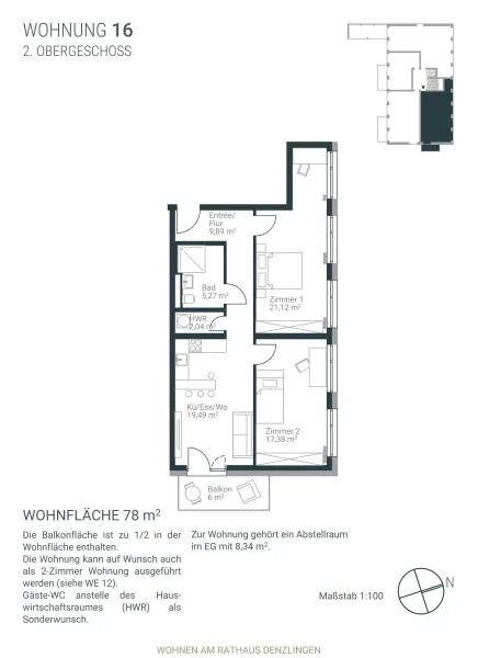 Alternative als 3 Zimmer Wohnung