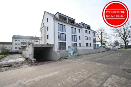 Ansicht Mozartstraße - Wohnung kaufen in Teningen - Erstbezug Dachgeschoss-Wohnung in Neubauvorhaben