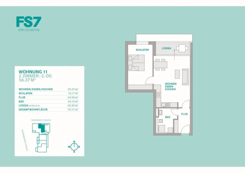 Grundriss ETW 11