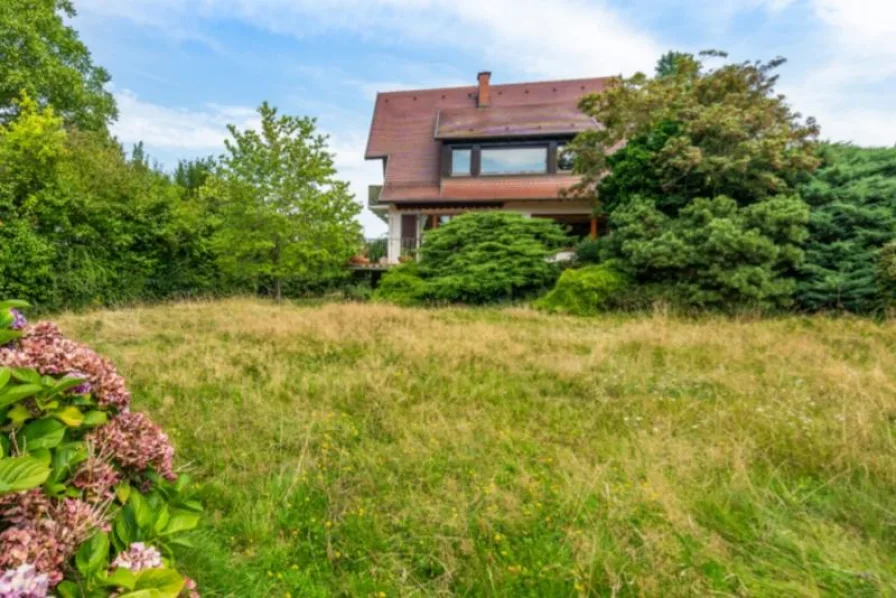 Blick von Süden auf das Haus