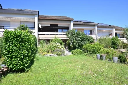 Gartenseite - Haus kaufen in Emmendingen - Bezugsfreies Reihenmittelhaus in Bürkle-Bleiche