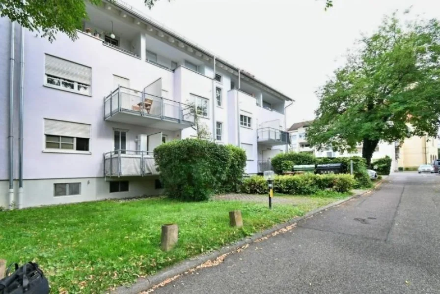 Ansicht - Wohnung kaufen in Freiburg im Breisgau - Attraktive 1-Zimmer-Wohnung mit Balkon- Zentral und bezugsfertig -