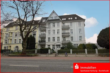 Hausansicht - Wohnung kaufen in Hamburg - Gepflegt wohnen mit Jugendstil-Charme!