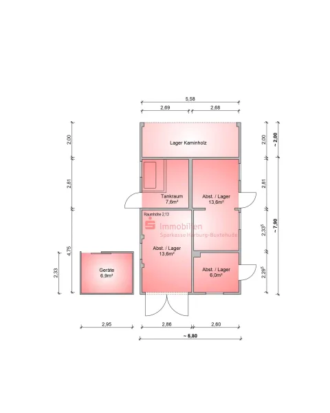 Grundriss Nebengebäude