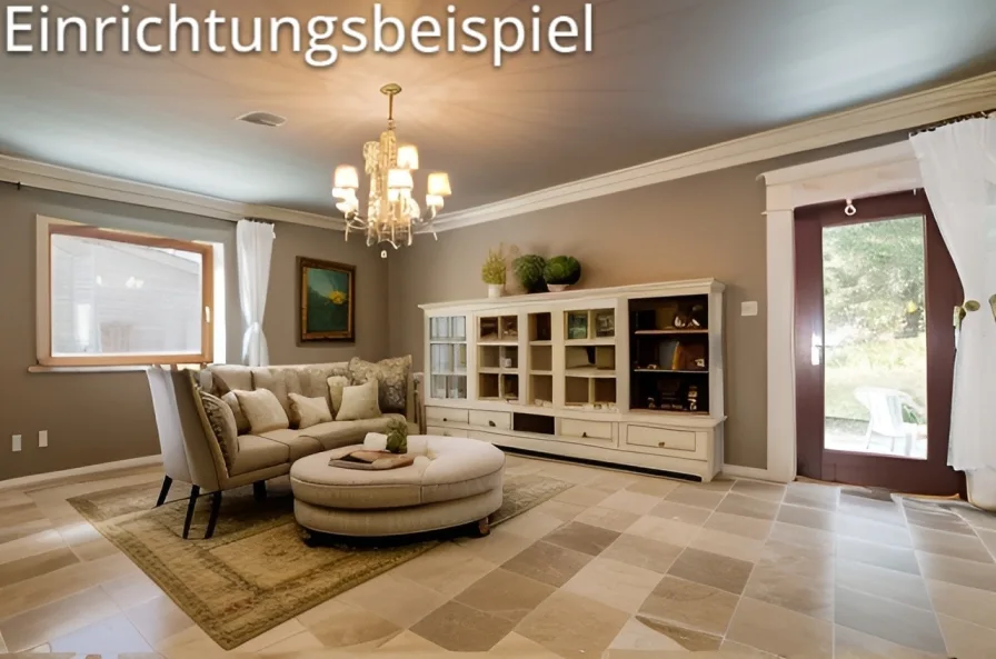 Vorschlag Wohnzimmer/Essplatz