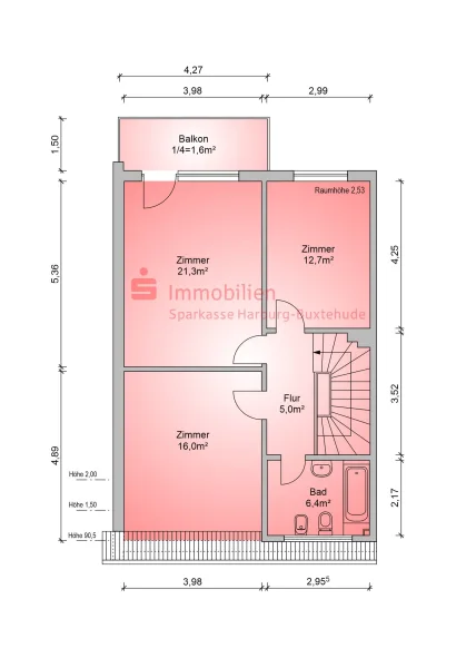 Grundriss Dachgeschoss