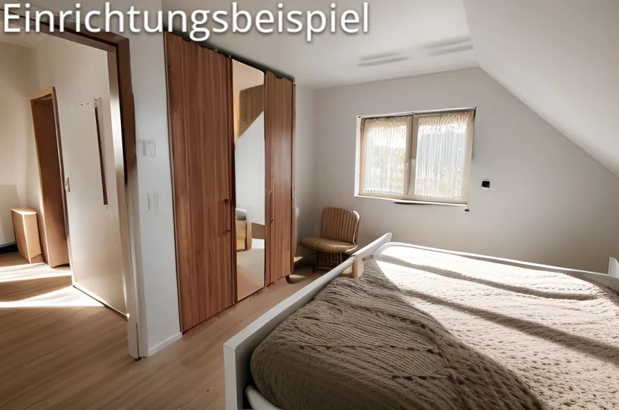 Schlafzimmer im DG - Muster