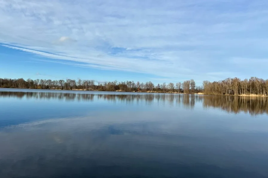 Badesee fußläufig erreichbar