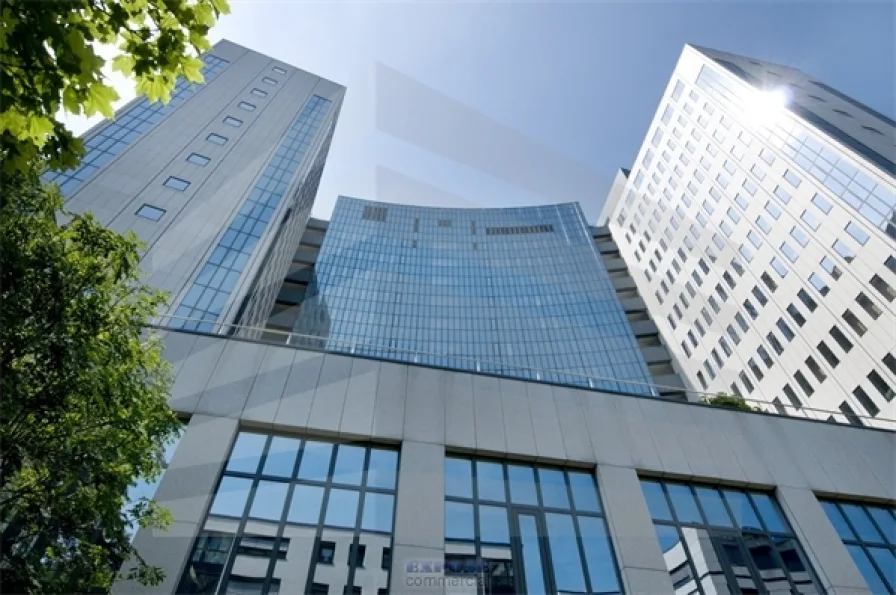 Aussenansicht - Büro/Praxis mieten in Frankfurt am Main - KLE!N - Provisionsfrei - Arbeiten im Tower