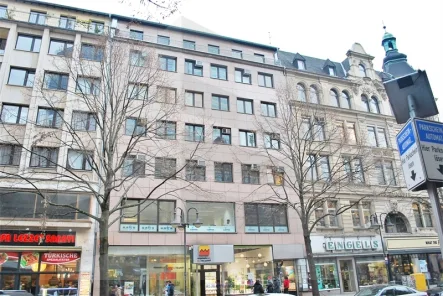 Außenansicht - Büro/Praxis mieten in Frankfurt am Main - KLE!N - Provisionsfrei - Büroetage auf der Kaiserstraße