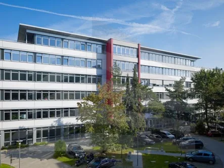 Außenansicht - Büro/Praxis mieten in Neu-Isenburg - KLE!N - Provisionsfrei - Moderne Architektur mit parkähnlichem Umfeld