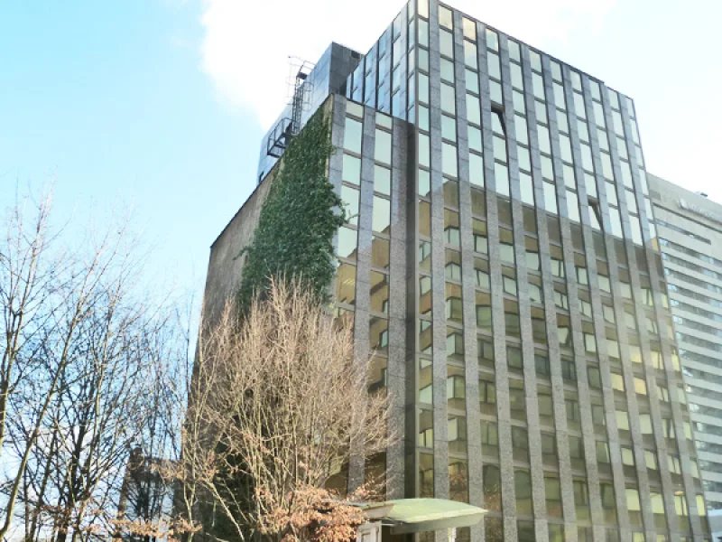 Außenansicht - Büro/Praxis mieten in Frankfurt am Main - KLE!N - Provisionsfrei - Bürogebäude Nähe Mainufer