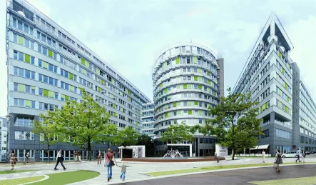 Aussenansicht - Büro/Praxis mieten in Eschborn - KLE!N - Provisionsfrei - Viele Dienstleistungen und Traumausblick