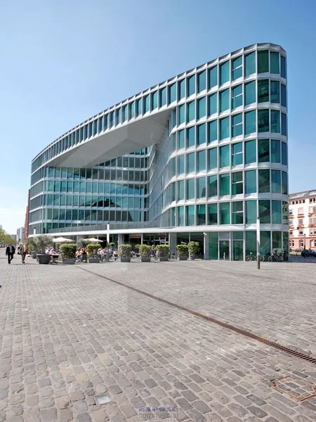 Außenansicht - Büro/Praxis mieten in Frankfurt am Main - KLE!N - Provisionsfrei - Bürofläche am Westhafen