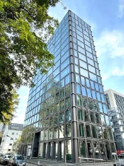 Außenansicht - Büro/Praxis mieten in Frankfurt am Main - KLE!N - Provisionsfrei - Helle, hochwertige Büroetage inkl. Skylineblick